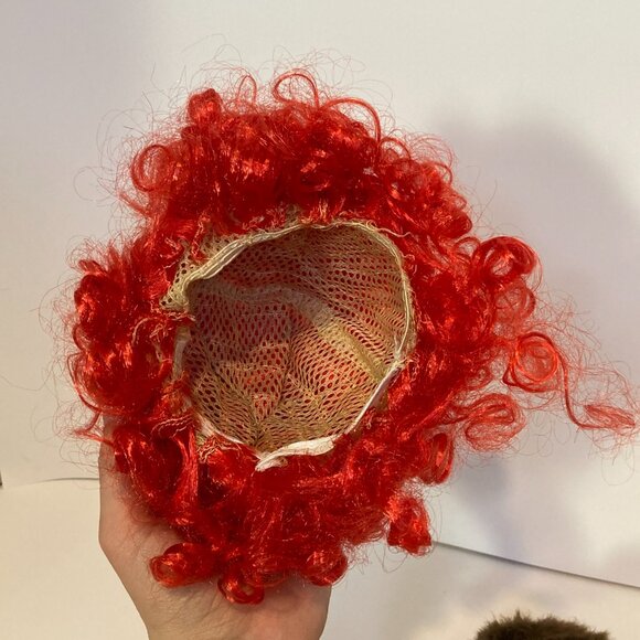 Monchhichi Ronald McDonald Red Yellow Clown Doll Plush Toy Sekiguchi Japan Tag - Picture 10 of 15